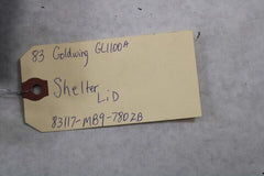 Shelter Lid 83117-MB9-780ZA 1983 Honda Goldwing GL1100