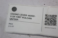 CHOKE LEVER 46092-1124 1987 VULCAN VN750A