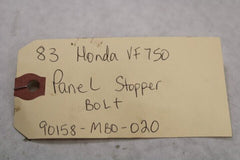 Panel Stopper Bolt 90158-MB0-020 1983 Honda VF750