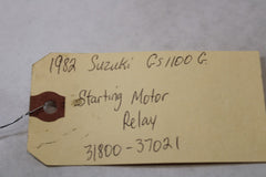 1982 Suzuki GS1100G Z Starting Motor Relay 31800-37021