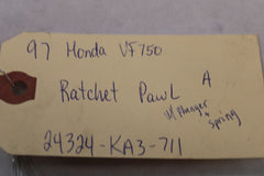 Ratchet Pawl A w/Plunger&Spring 24324-KA3-711 1997 Honda Magna VF750