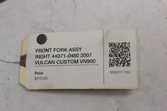 FRONT FORK ASSY RIGHT 44071-0460 2007 VULCAN CUSTOM VN900