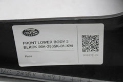 FRONT LOWER BODY 2 BLACK 1983 Yamaha Venture XVZ12TK 26H-2835K-01-KM