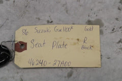 Seat Plate Right Black 46240-27A00 1986 Suzuki GSXR1100