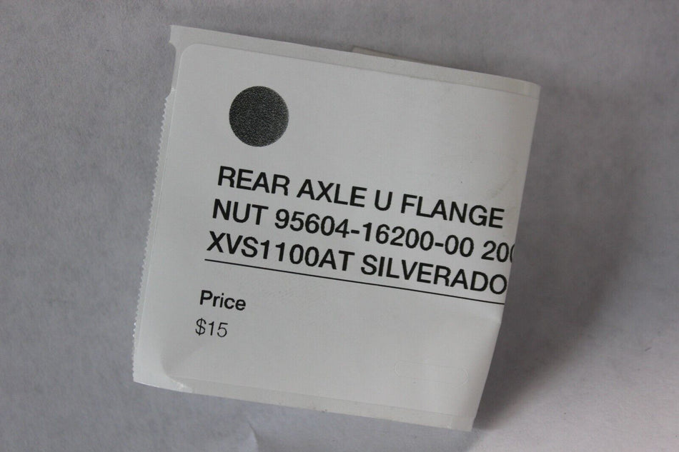 REAR AXLE U FLANGE NUT 95604-16200-00 2003 XVS1100AT SILVERADO