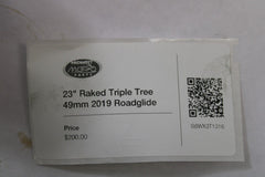 23" Raked Triple Tree 49mm 2019 Roadglide Harley Davidson