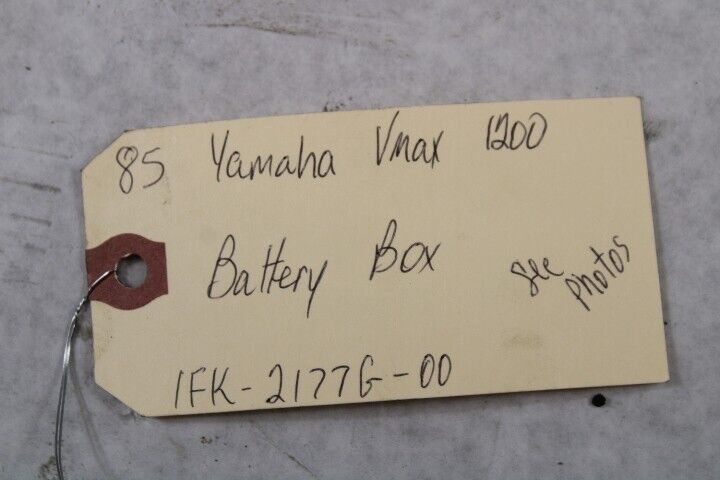 Battery Box 1FK-2177G-00 1990 Yamaha Vmax VMX12 1200