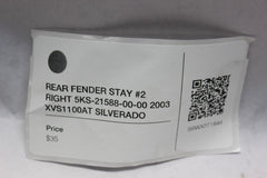 REAR FENDER STAY #2 RIGHT 5KS-21588-00-00 2003 XVS1100AT SILVERADO