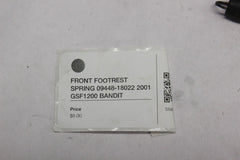 FRONT FOOTREST SPRING 09448-18022 2001 GSF1200 SUZUKI BANDIT