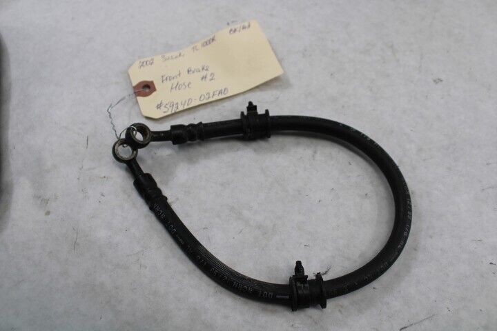 Front Brake Hose#2 59240-02FA0 OEM Suzuki Motorcycle 2002 TL1000