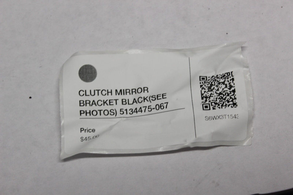 CLUTCH MIRROR BRACKET BLACK(SEE PHOTOS) 5134475-067 2007 Victory Vegas 8 Ball