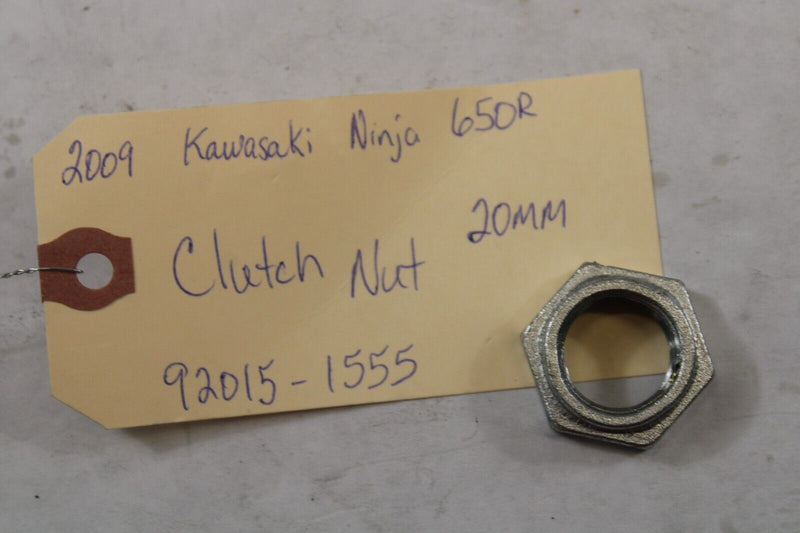 Clutch Nut 20MM 92015-1555 2009 Kawasaki 650R Ninja EX650C9F