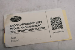 SHOCK ABSORBER LEFT W/DIAL KNOB 54000060 2017 SPORTSTER Harley Davidson SuperLow