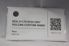 ECU 21175-0133 2007 VULCAN CUSTOM VN900