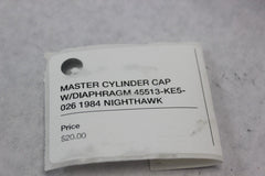 MASTER CYLINDER CAP W/DIAPHRAGM 45513-KE5-026 1984 Honda Nighthawk CB650SC