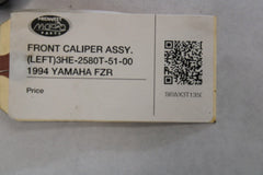 FRONT CALIPER ASSY. (LEFT) 3HE-2580T-51-00 1994 YAMAHA FZR