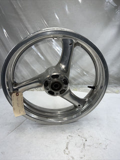 OEM Suzuki Motorcycle Front Wheel Polished 17” X 3.5” 1986 GSX1100R