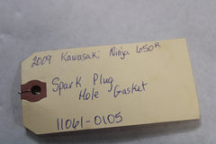 Spark Plug Hole Gasket (2) 11061-0105 2009 Kawasaki 650R Ninja EX650C9F