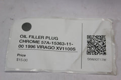 OIL FILLER PLUG CHROME 57A-15363-11-00 1996 Yamaha VIRAGO XV1100S