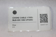 CHOKE CABLE 17950-MJ8-000 1984 VF500C Honda Magna