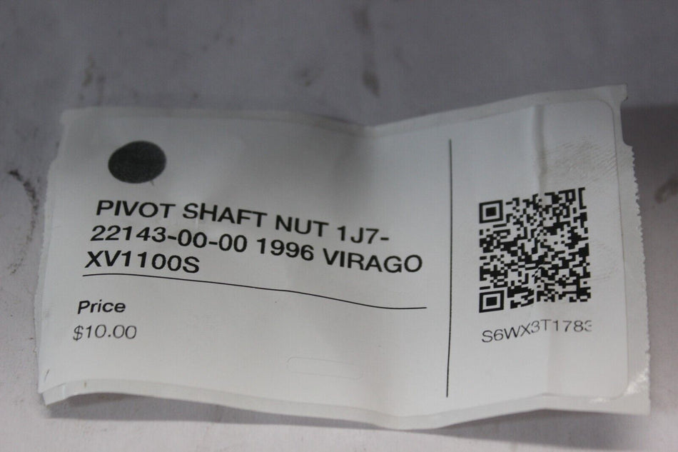 PIVOT SHAFT NUT 1J7-22143-00-00 1996 Yamaha VIRAGO XV1100S