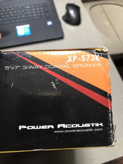 NEW Power Acoustik 5X7" 3 Way 270 Watts XP-573K