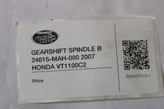 GEARSHIFT SPINDLE B 24615-MAH-000 2007 HONDA VT1100C2