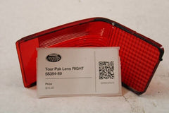 Tour Pak Lens RIGHT 58384-89 Harley Davidson