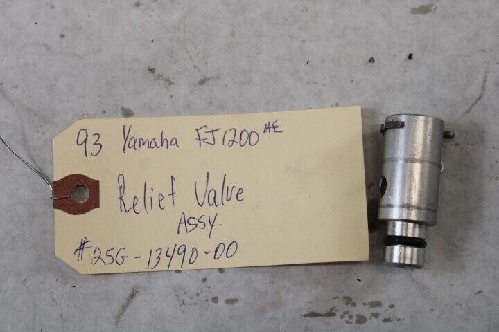 Relief Valve 25G-13490-00 1993 Yamaha FJ1200AE
