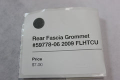 Rear Fascia Grommet #59778-06 2009 FLHTCU Harley Davidson