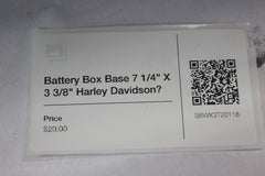 Battery Box Base 7 1/4" X 3 3/8" Harley Davidson?