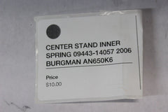 CENTER STAND INNER SPRING 09443-14057 2006 BURGMAN AN650K6
