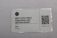 SEAT LOCK CABLE 45280-20A00 2001 GSF1200 BANDIT