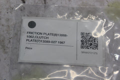 FRICTION PLATE(8) 13088-1062,CLUTCH PLATE(7) 13089-027 1987 VULCAN VN750