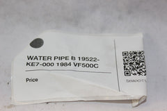 WATER PIPE B 19522-KE7-000 1984 VF500C Honda Magna