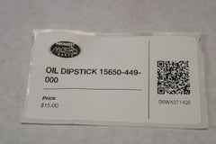 OIL DIPSTICK 15650-449-000 1983 Honda VT750C Shadow