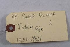 Intake Pipe Right 13103-19E01 1998 Suzuki Katana GSX600
