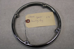 Chrome 6.5 Speaker Mounting Ring Harley Davidson