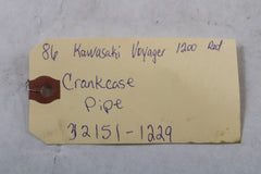 Crankcase Pipe 32151-1229 1986 Kawasaki Voyager ZG1200