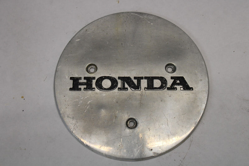 CRANKCASE COVER EMBLEM PLATE 11362-ME9-000 1983 Honda VT750C Shadow