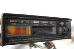 Auto-Reverse Cassette Stereo (Am,Fm,Mpx,Wx) Untested For Parts Harley Davidson