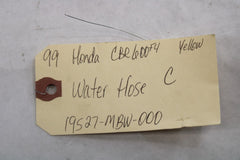 Water Hose C 19527-MBW-000 1999 Honda CBR600F4