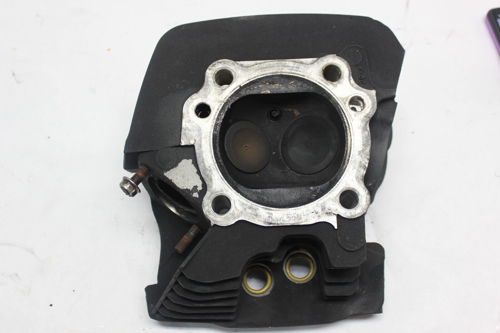 Cylinder Head Front Black 17178-06, on part 17192-06 2006 FLHT 