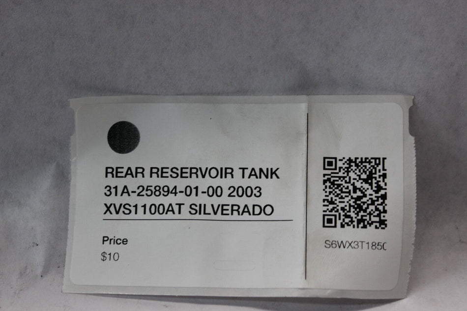 REAR RESERVOIR TANK 31A-25894-01-00 2003 XVS1100AT SILVERADO