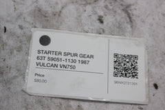 STARTER SPUR GEAR 63T 59051-1130 1987 VULCAN VN750