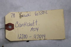 Crankshaft Assy 12200-47014 1978 Suzuki GS550