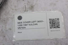 SIDE COVER LEFT 36001-1359 1987 VULCAN VN750A