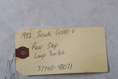 1982 Suzuki GS1100G Z-Brake Lamp Switch 37740-48071