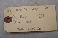 Oil Pump Gear (28T) 26H-13325-00 1990 Yamaha Vmax VMX12 1200