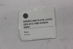 DRUM CAM PLATE 24303-GE3-610 1990 HONDA NS50F